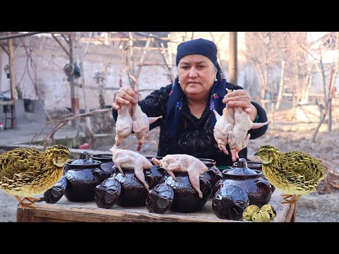 Видео: БЕДАНА ШУРВА |  Шурпа из перепелов в горшочке | КУЗА ШУРВА