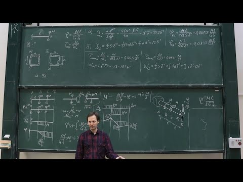 Видео: Кручение Л.4 \ задача с зазором