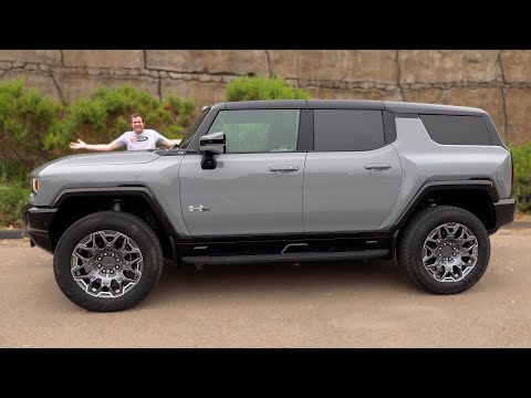 Видео: Обзор GMC Hummer EV SUV 2024 : Зверь за $110,000 которого никто не купит