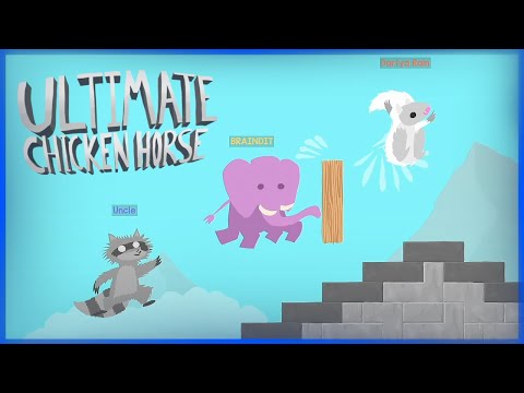 Видео: УГАРНОЕ ТРИО В СБОРЕ! 22 МИНУТЫ СМЕХА ДО СЛЕЗ! ● Ultimate Chicken Horse