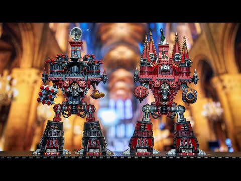 Видео: Покраска моей РЕДКОЙ модели Games Workshop — Титан Warmonger Imperator