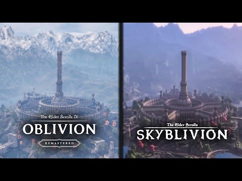 Видео: Skyblivion против Oblivion Remastered — НЕ просто сравнение графики
