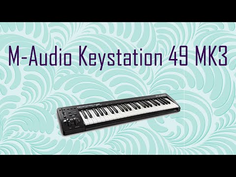 Видео: Миди клавиатура M-Audio Keystation 49 MK3