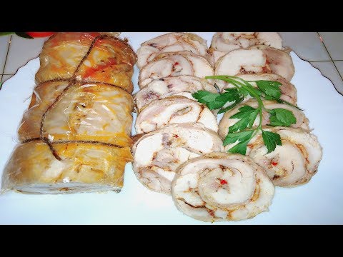 Видео: Куриный Рулет из целой курицы.НА КУХНЕ У ЦЫГАНОЧКИ.#куриныйрулет#