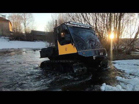 Видео: Новинка, гусеничный вездеход BizonPro модели Путник в новом исполнении!