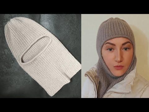Видео: ТРЕНД СЕЗОНА! БАЛАКЛАВА-ШЛЕМ ( С КЕТЛЕВКОЙ) ЗИМНИЙ ВАРИАНТ ! KNITTEDHAT