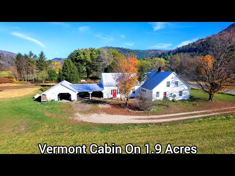 Видео: Хижины в Вермонте на 2 акрах | Недвижимость в Вермонте | Курорт Киллингтон | Переезд в старые дом...