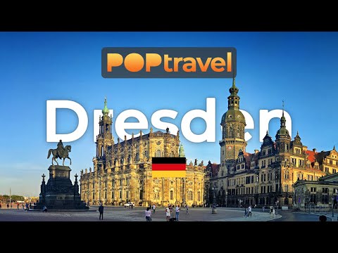 Видео: ДРЕЗДЕН, Германия 🇩🇪 - 4K с субтитрами