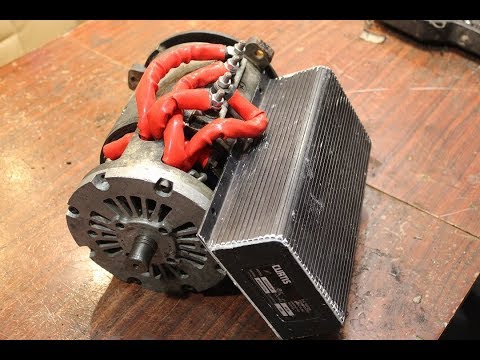 Видео: Контроллер электропогрузчика на картинге бюджетно и качественно curtis 1221  52250watt