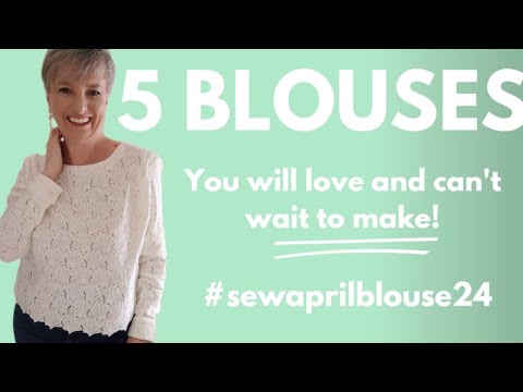 Видео: 5 блузок, которые вам нужно сшить! #шитьё