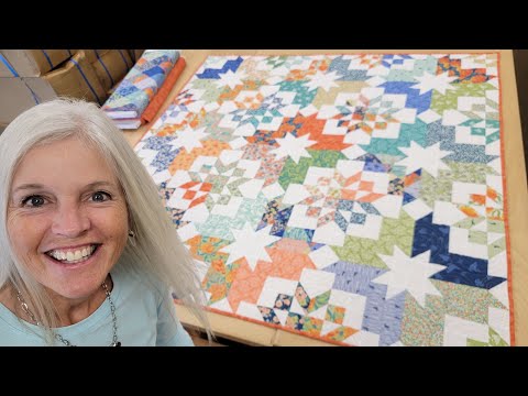 Видео: Бум... Бум... ЗВЕЗДНОЕ РАСЦВЕТАНИЕ!!! СТЁГАНИЕ В JORDAN FABRICS!