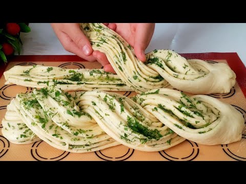 Видео: Хрустящий Вкуснейший Чесночный Хлеб/ Покорит Сразу/ Самый Удачный Рецепт.Чеснокли Нон Тайерлаш.