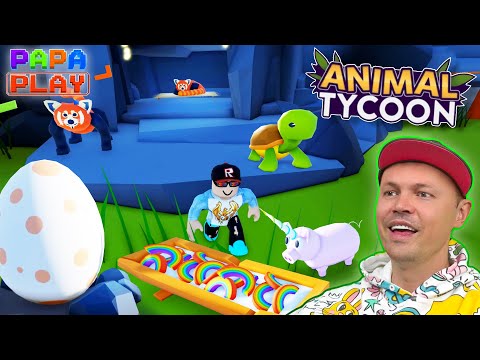 Видео: Мой Новый ЗООПАРК 🐊 Animal Tycoon