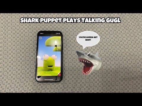 Видео: SB Movie: Shark Puppet играет в Talking Gugl!