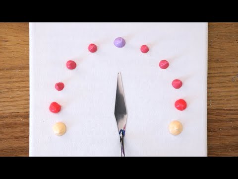 Видео: ☁️ Рисование мягких облаков | Пошаговая картина акрилом # 209