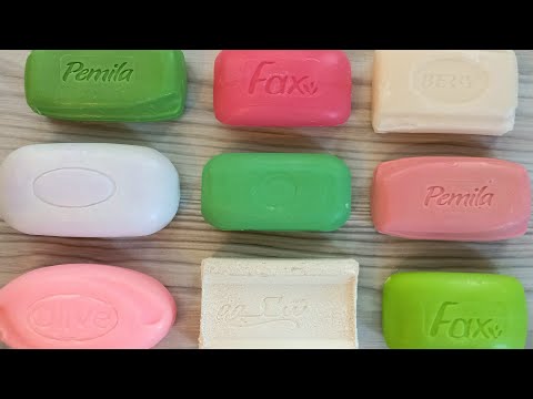 Видео: ASMR Satisfying Soap carving|cutting dry soap|резка мыла|сухое мыло |асмр