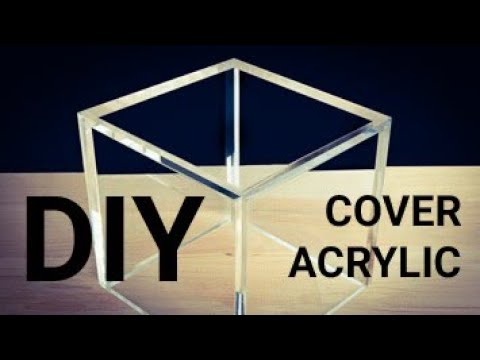 Видео: DIY How Make Acrylic Cover /  Как Сделать Акриловый Колпак #макет #diorama #diy #architecture