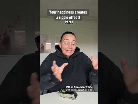 Видео: Ваше счастье создает волновой эффект.💫