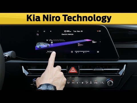 Видео: Медиаэкран Kia Niro EV | Android Auto, Apple CarPlay, зарядка по расписанию и многое другое! (202...