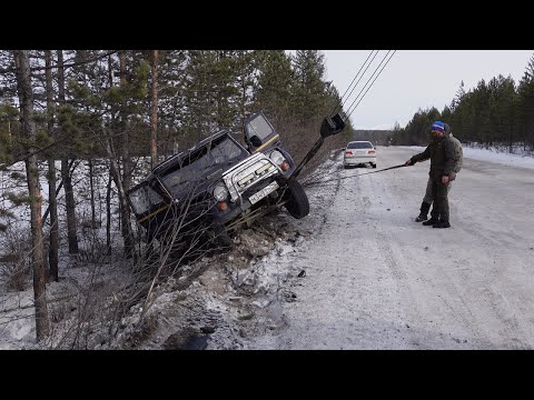 Видео: Перевернулись на УАЗИКЕ в ЯКУТИИ!