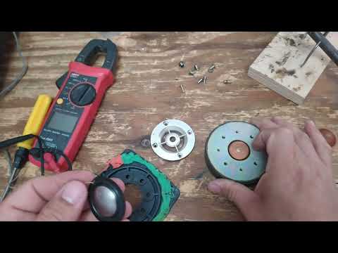 Видео: Ремонт колонок Вега 50АС-104/замена купалов в вч динамике 10гдв-2-16/купол с АлиЭкспресс