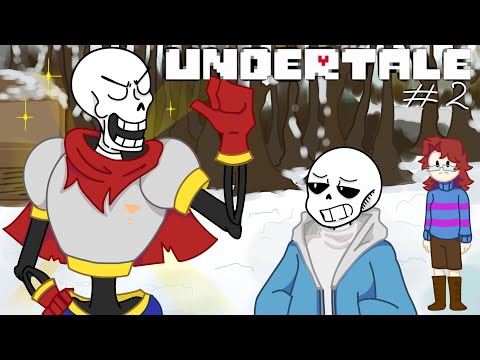 Видео: Костяные братья! [Прохождение Undertale #2]