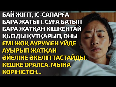 Видео: БАЙ ЖІГІТ, ІС-САПАРҒА БАРА ЖАТЫП, СУҒА БАТЫП БАРА ЖАТҚАН КІШКЕНТАЙ ҚЫЗДЫ ҚҰТҚАРЫП. ӘСЕРЛІ ӘҢГІМЕ