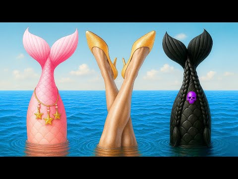 Видео: Проклятие ТЁМНОЙ РУСАЛКИ! 😱 Смогут ли лучшие друзья снять заклинание вовремя? 🧜‍♀️🌑