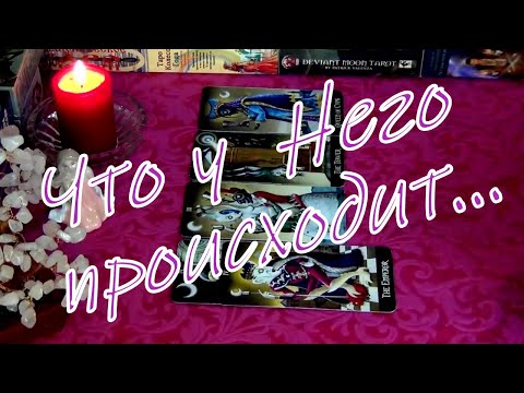 Видео: ЧТО ПРОИСХОДИТ В ЕГО ЖИЗНИ ПРЯМО СЕЙЧАС? 💙 Гадание Таро