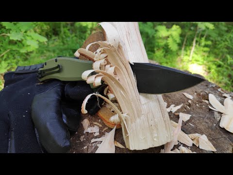 Видео: Нож LANNER Steel Will. Уличный тест