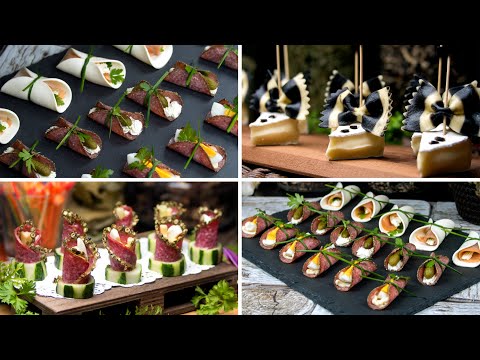 Видео: 6 элегантных рецептов закусок - галстуки-бабочки и сливочный сыр с луком