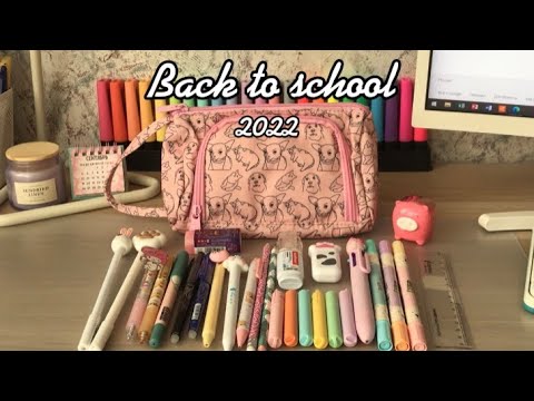 Видео: 📝BACK TO SCHOOL!🏫✨Собираю пенал в школу🖍