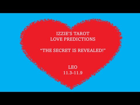 Видео: Предсказание любви для Льва — 11.3–11.9 — ТАЙНА РАСКРЫТА! — ОН УМОЛЯЕТ ТЕБЯ ОСТАВАТЬСЯ И НЕ УХОДИ...