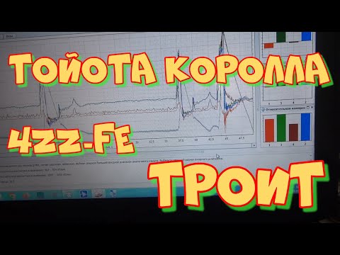 Видео: Королла 120 левый руль 4ZZ FE троит