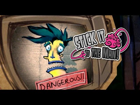 Видео: Stick it to the Man [Геймплей и Обзор]