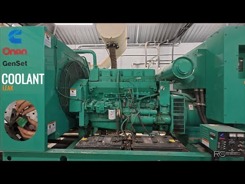 Видео: 🔥 Устранение утечки охлаждающей жидкости в генераторе Cummins! 💧 Моя ли это вина? Ремонт в полевы...