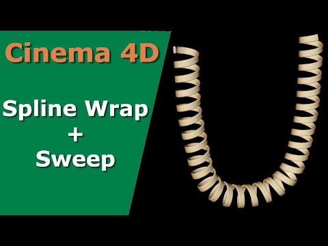 Видео: Cinema 4D: Телефонный шнур