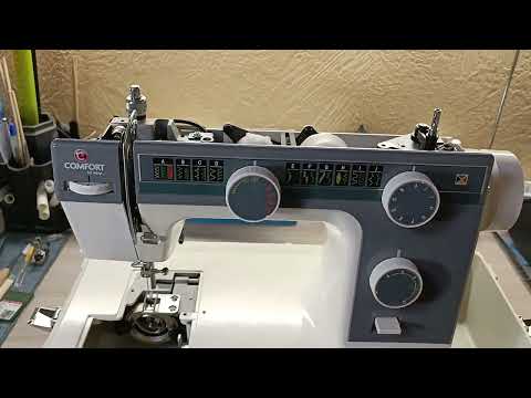 Видео: Швейная машина Comfort 394 реплика Janome 394 что внутри обзор