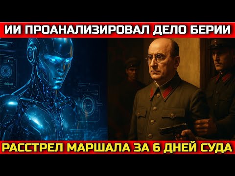 Видео: ИИ проанализировал дело Берии | Закон изменили ПОСЛЕ приговора | Расстрел за 6 дней