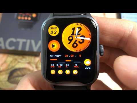 Видео: ⌚️ WEOFLY ACTIVE ОБЗОР и РАСПАКОВКА, ПОДКЛЮЧЕНИЕ к ТЕЛЕФОНУ = ЛУЧШАЯ КОПИЯ AMAZFIT BIP 3 ⌚️