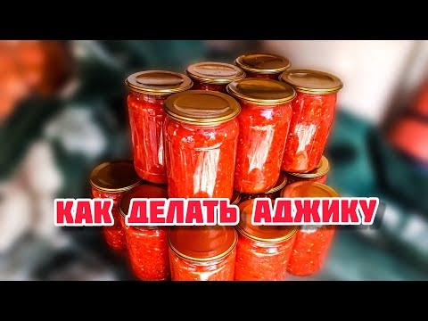 Видео: КАК Я ДЕЛАЮ АДЖИКУ / Утка