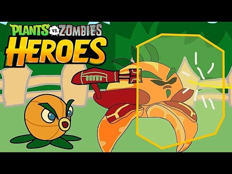 Видео: Plants vs. Zombies Heroes #359 ЦИТРОН И КОЛПАК 🥰