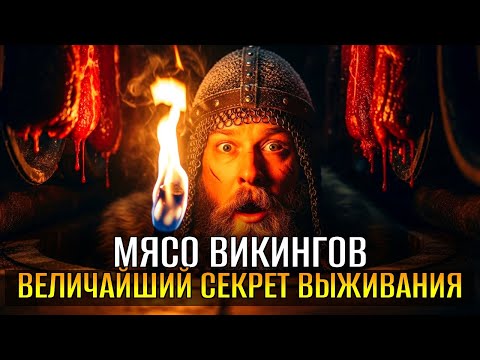 Видео: Как ВИКИНГИ сохраняли мясо БЕЗ ХОЛОДИЛЬНИКА? 9 месяцев запасов!