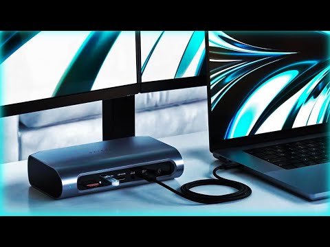 Видео: Satechi Thunderbolt 4 Pro Подключение Нескольких мониторов Обзор