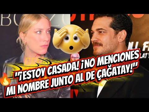 Видео: Хазал Кая взорвалась: «Я замужем, не упоминайте мое имя рядом с именем Чагатая!»