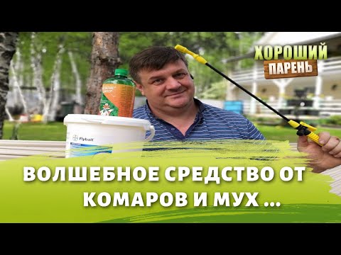 Видео: волшебное средство от комаров и мух