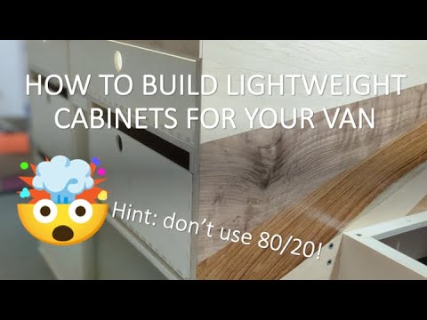Видео: Шкафы-фургоны, которые (на самом деле) легкие и позволяют максимально увеличить объем хранения