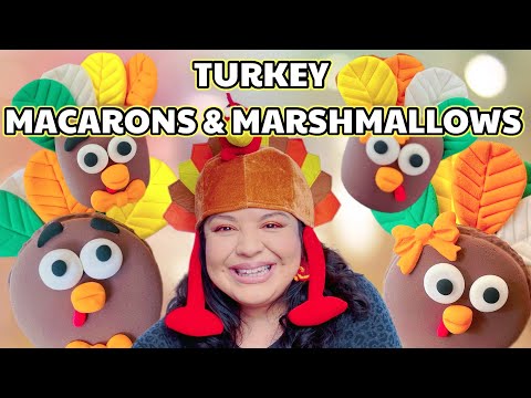 Видео: 🍁МАКАРОНС И МАРШМЕЛЛОУ ИЗ ИНДЕЙКИ! 🦃 Я ПОКАЖУ ВАМ, КАК ИХ ПРИГОТОВИТЬ🥰