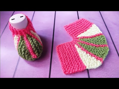 Видео: Очаровательные пинетки спицами ✨ Понравиться всем 🥰