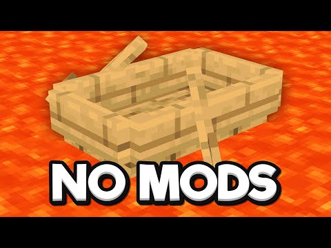Видео: Использование Minecraft для создания лавовых лодок